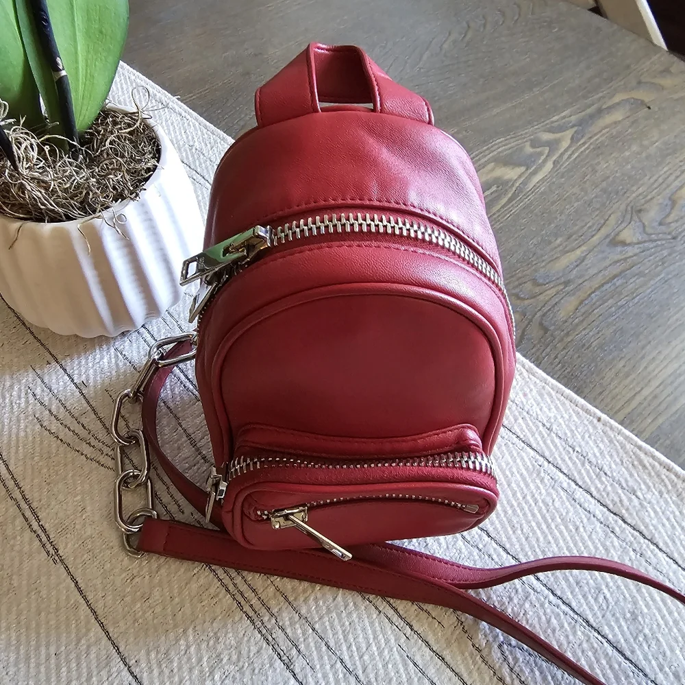 ALEXANDER WANG • RED ATTICA MINI BACKPACK 🎒 - Picture 12 of 14